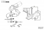 Bosch 0 601 348 603 Gws 9-125 C Angle Grinder 230 V / Eu Spare Parts